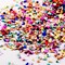 Crushed Glass Metallic Chips – Irregular Chunky Glitter, Multicolor 2-4mm, 100g – Nail Art, Resin, Epoxy, DIY Crafts, Vase Filler & Jewelry Making (Multicolor)
